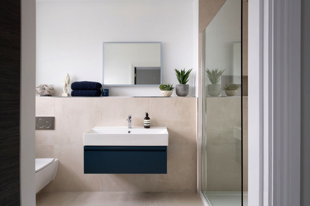 New build Milton Keynes Mansion | Guest bathroom  | Interior Designers